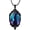 Witch, variant on Gothic Mystic Witch Pendant Necklace for Women Vintage Victoria Glass Crystal Necklace Dark Punk Style Necklaces Halloween Goth Necklaces Vampire Costumes Jewelry Accessories