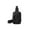 Black, variant on Boovnll Crossbody Bag, Men's Leather Membrane Chest Bag Small Shoulder Backpack Water-Repellent Travel Backpack Crossbody Chest Bag Small Travel Backpack, Sling Bag for Men, Sling Bag