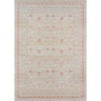 Momeni Isabella Polyester Machine Made Pink Runner 2'7" X 8'