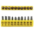 thumbnail image 4 of Hexagon Ratchet Spanner 1/4inch Quick Release Socket Tools with 10pc Batch Heads, 4 of 11