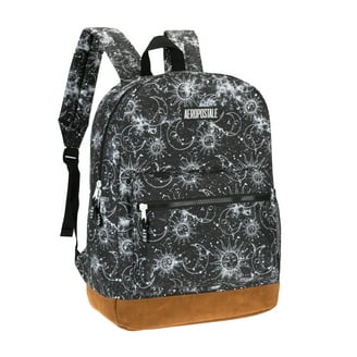 Aeropostale Backpack for School, College, and Travel Water Resistant Bookbag Black Astro - Walmart.com Aeropostale Backpack for School, College, and Travel Water Resistant Bookbag Black Astro - Walmart.com