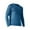 Blue, variant on Compression Shirt Men Workout Shirts for Men Hooded Tights Sweat Training Fitness Top Athletic Shirts & Tops Spring Shirts for Women 2024 Polyester Blue L