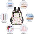 thumbnail image 4 of SKQIT Axolotl Print Clear Backpack, Heavy Duty PVC Transparent See Through Backpack for Men Women College Work Travel, 4 of 8