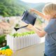 thumbnail image 5 of Large Watering Can with Long Nozzle and Removable Sprinkler Head, Plastic Plant Watering Can for Indoor Outdoor Garden Flowers, 1.8L Capacity Watering Pot with Comfortable Handle and Fine Spray Holes, 5 of 6