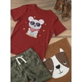 thumbnail image 3 of Cute  Koala W Red Scarf T-Shirt Toddler -Image by Shutterstock,  2 Toddler, 3 of 4