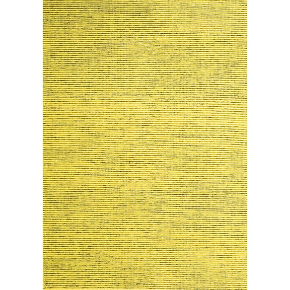 Ahgly Company Indoor Rectangle Abstract Yellow Contemporary Area Rugs, 4' x 6'