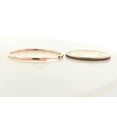 thumbnail image 7 of 14K Rose Gold 32mm x 1.5mm Endless Round Hoop Earrings, 7 of 7