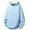 C181/Light Blue, variant on Rggeeun Mens Pullover Hoodies Men's Casual Hooded Sweatshirt Long Sleeve Pullover Comfortable Streetwear Solid Color Hoodies Fall Winter Comfort