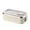 BG1, variant on Ybomd,Brown 304 Stainless Steel Single-Layer Lunch Box, Japanese Leakproof, Divided Food Storage, Stackable for Adults, No Bag