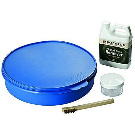 

Router Bit Saw Blade Cleaning Tool Kit – Set Includes 14 Blade Bath W/ Lid Quart Of Pitch Resin Remover Brass-Bristled Scrub Brush & Plastic Jar W/ Lid For Cleaning Bits - Workshop Accessories