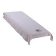 thumbnail image 2 of pitrice Reusable Washable Cotton Acupuncture Massage Table Bed Pad Cover Gray, 2 of 9