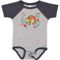 thumbnail image 3 of Inktastic Sloth Gifts for Girls Girls Baby Bodysuit, 3 of 5