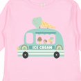 thumbnail image 4 of Inktastic Cute Ice Cream Truck Boys or Girls Long Sleeve Toddler T-Shirt, 4 of 5