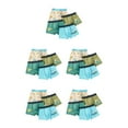 thumbnail image 1 of Qarigey 4 paquetes / lote Calzoncillos de ropa interior para niños transpirables para niños - Ropa interior de tela y liviana para Type2 NO2, 1 of 6