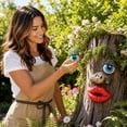 thumbnail image 6 of Tree Face Garden Decor, Resin Tree Hugger Face Ornament with Realistic Bark Texture, Funny Outdoor Yard Art for Tree Trunk Decor, Weatherproof Tree Face for Garden Patio Display, 6 of 8