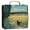 Black Cat Walking Fields, variant on Water-Resistant 3-Ring Binder Organizer with Multiple Pockets Zipper Binder Bag for Office Black Cat Walking Fields