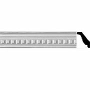Renovator's Supply Ornate Cornice White Urethane 94 3/4" L Amelia Ornate