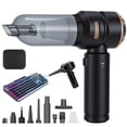 thumbnail image 4 of 16000PA Handheld Car Vacuum Cleaner With Brushless Motor 2 Reusable Filters 4 In 1 Portable Cordless Compressed Air Duster & Blower for Car Office Home Camp, 4 of 15