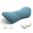 thumbnail image 2 of Almohada ortopédica de espuma viscoelástica para cama, soporte para la cintura y la espalda, almohada de presión de rebote lento para mujeres embarazadas, 2 of 5