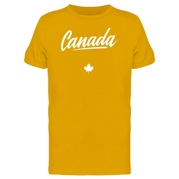 Canda Cool Maple Leaf Doodle Tee Men's -Image by Shutterstock