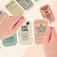 thumbnail image 5 of Dserhfy 24 Love Coupons Cards Romantic Couple Love Gift Voucher for Valentine's Day Anniversary Birthday Husband Wife Boyfriend Girlfriend, 5 of 8