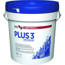 Wallboard Joint Compound Plus 3, Ready Mix, 4.5-Gal. Pail