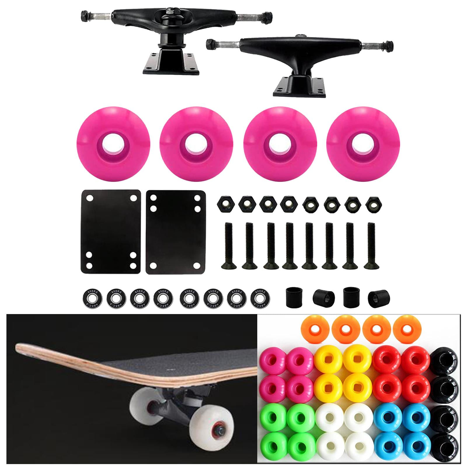 5.0 Skateboard Trucks Set, 52mm Skateboard Wheels