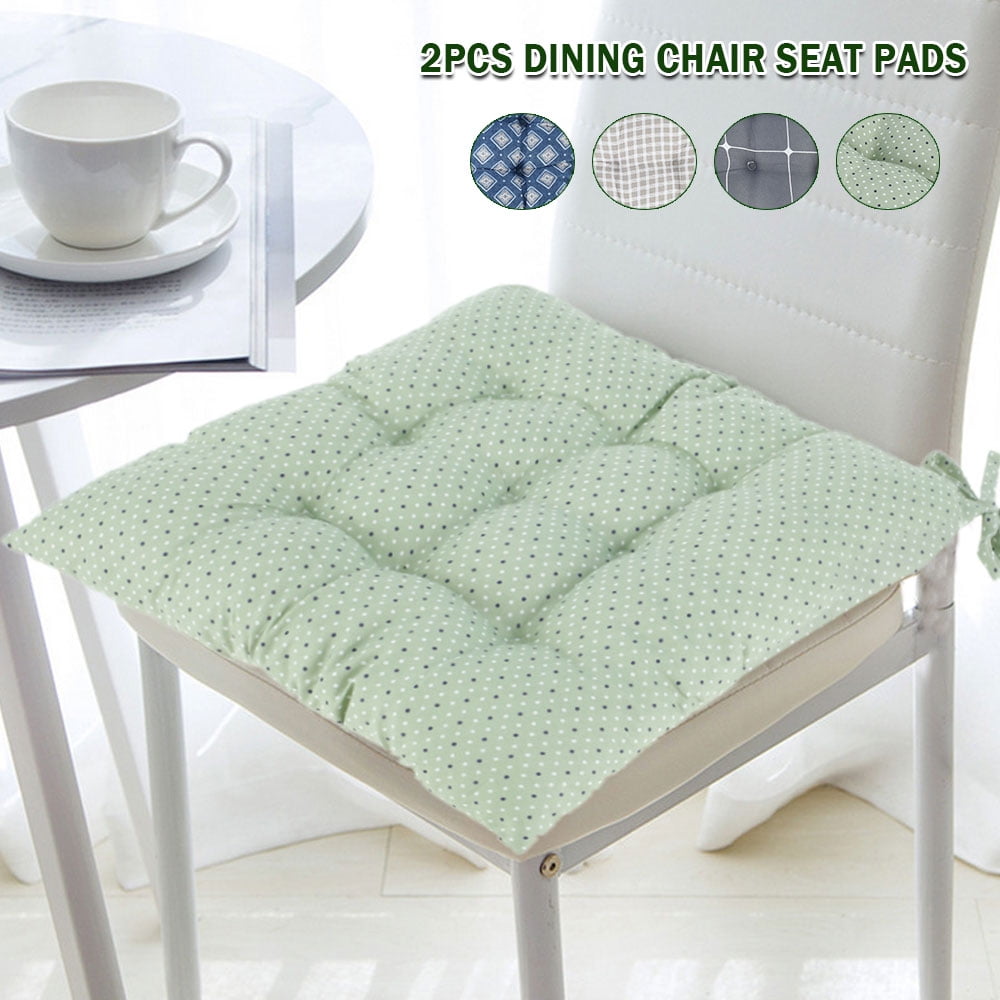 Chair Seat Pads Dining Cushions Tie On Garden Furniture Outdoor Patio 