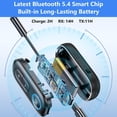 thumbnail image 4 of Adaptador Bluetooth, Transmisor Receptor 2 en 1, Bluetooth 5.4, Jack 3.5mm, 14 Horas, Auto, TV, Audífonos, 4 of 7