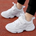 thumbnail image 2 of uikmnh Kids Breathable Mesh Sneakers Hook and Loop Casual Shoes with Sole for Boys and Girls Size:11-12 Years, 2 of 9