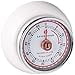 thumbnail image 3 of Zassenhaus Magnetic Retro Kitchen Timer, Classic Mechanical Cooking Timer (White), 3 of 4