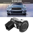 thumbnail image 4 of Sensor de reversa de estacionamiento Ecomeon Sensor de estacionamiento de parachoques PDC Infiniti Nissan Plata + Negro, 4 of 5