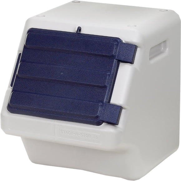 Food Storage Bergan Stack-n-Stor 68L Beige y azul marino