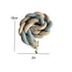 thumbnail image 2 of Protector Cuna Trenza 6 Tubos 2 Mts Bumper Bebe Azul Gris Liso Azul Acero, 2 of 5