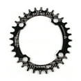 thumbnail image 3 of Juego de bielas de plato ancho estrecho para bicicleta, rueda de cadena simple redonda ovalada para MTB, 3 of 7