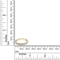 thumbnail image 6 of Round Cut Lab Grown Diamond Eternity Engagement Wedding Band Ring For Women In 10K Rose Gold EGL Certified(Color G,Clarity VVS2,0.85 Cttw)-9.5, 6 of 6
