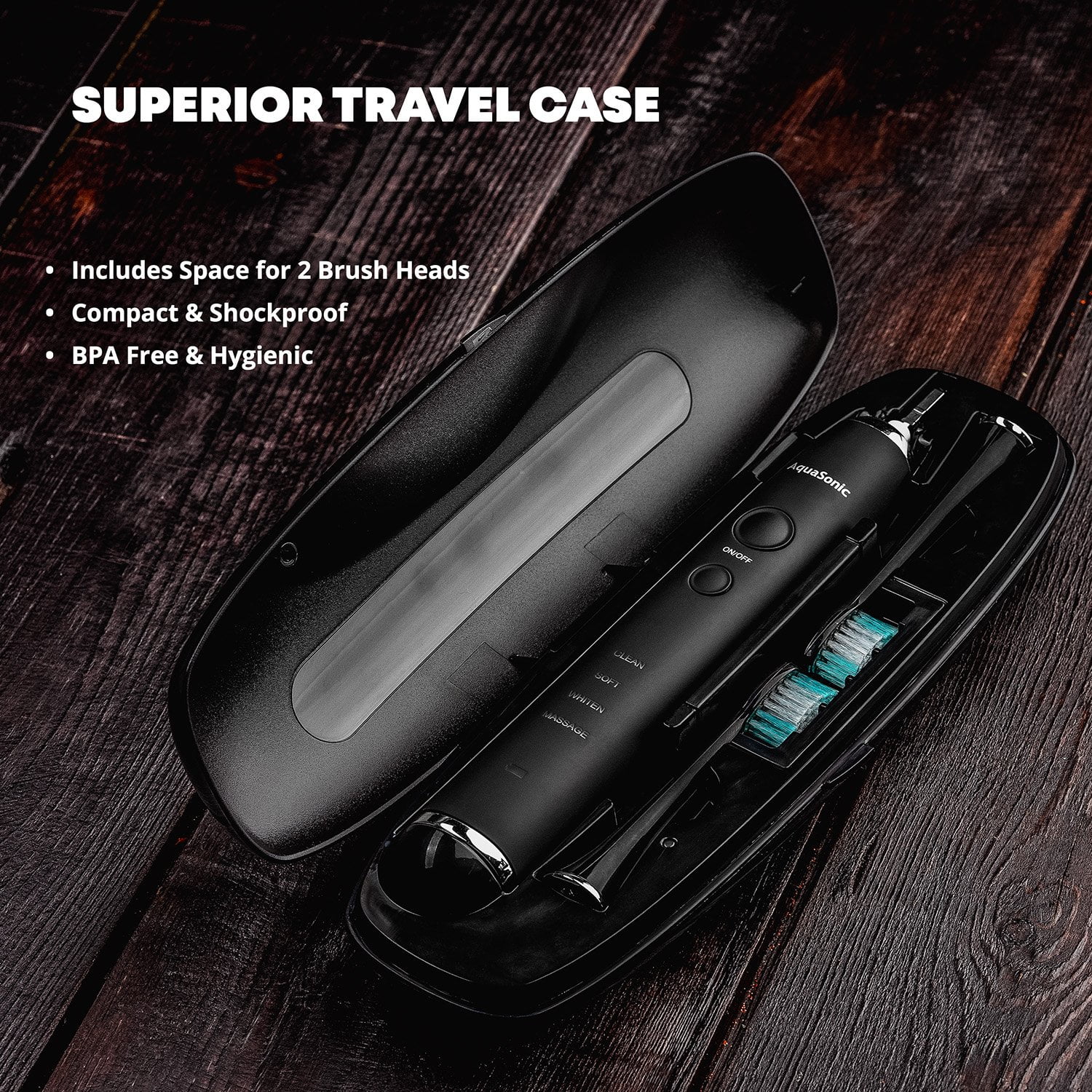 aquasonic ultra whitening toothbrush