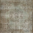 thumbnail image 1 of Ahgly Company Indoor Square Contemporary Brown Abstract Area Rugs, 5' Square, 1 of 6