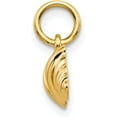 thumbnail image 2 of Avariah 10k Yellow Gold Solid Barbell Charm - 15mm, 2 of 5
