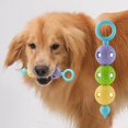 thumbnail image 1 of Juguete masticable para perros, juguete de silicona para mascotas, juguete interactivo resistente a las mordeduras, juguete para masticar, juguete par estilo c, 1 of 8