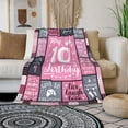 thumbnail image 2 of Birthday Gifts for 11 Year Old Girls, 11 Year Old Girl Birthday Gifts Ideas, 11th Birthday Decorations for Girls, Birthday Presents for 11 Yr Old Girl, Gifts for Girls Age 11 Throw Blanket 60"X50", 2 of 5