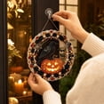 thumbnail image 4 of Diamond Art Kits Hanging Halloween Haunted House, DIY 5D Special Shaped Diamond Painting Craft Gem Art Rhinestone for Adults and Home Window Door Decor, Happy Halloween, 4 of 6