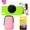 Green, variant on Kodak Printomatic Instant Print Camera Starter Bundle with Pink Soft Case & 20-Pack Zink Photo Paper - Pink