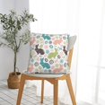 thumbnail image 5 of Yiaed Easter Rabbit Print Pillow Covers Super Soft Decorative Square Throw Pillow Covers Case Cushion Covers for Sofa Couch Bedroom Car Decor（No pillow core）-22"x22", 5 of 7