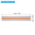 thumbnail image 2 of Unique Bargains Guided Reading Strips Tracking Highlight Colored Overlay Bookmarks Orange 24 Pcs, 2 of 6