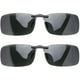thumbnail image 1 of 2X Polarized Lente de Gafas de Sol Clip de Lentes Unisexo Verde Oscuro, 1 of 5