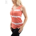 thumbnail image 5 of Gustave Summer Tie Dye Tank Tops for Women Sleeveless Button Up Shirts Blouse Casual Scoop Neck Henley T-Shirts Vest "Orange, L", 5 of 9