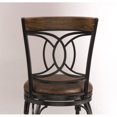 thumbnail image 2 of Hillsdale Donovan 47" Swivel Bar Stool in Antique Brown, 2 of 5