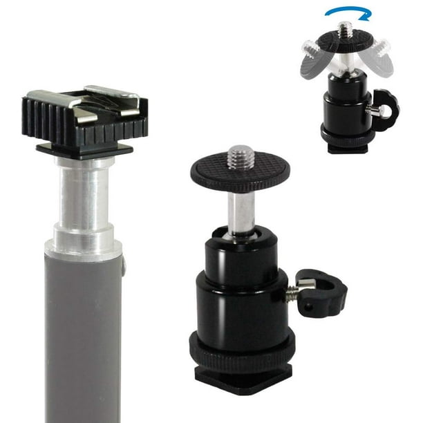 LS Photography 360 Degree Swivel Mini Ball Head Camera Tripod Mounting