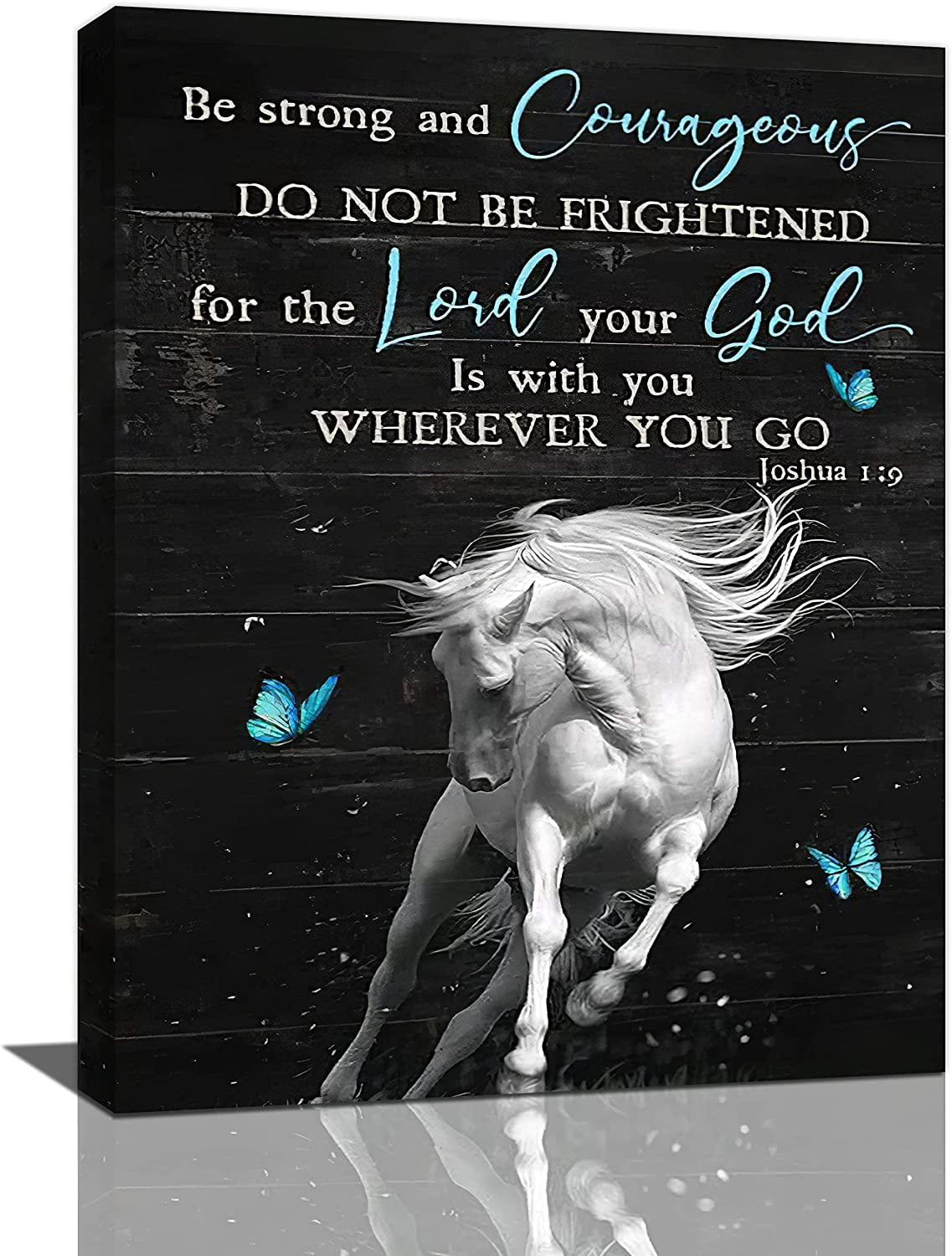 Christian Horse Wall Art White Horse Canvas Wall Decor Christian Horse Wall Art White Horse Canvas Wall Decor